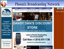 Tablet Screenshot of phoenixbroadcasting.com